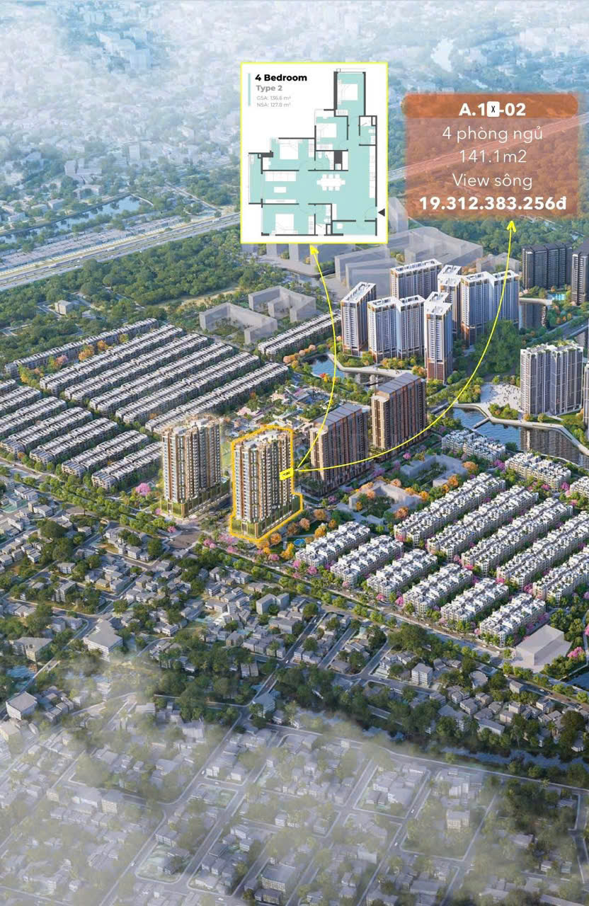 For sale: Masteri Grand View apartment, The Global City project